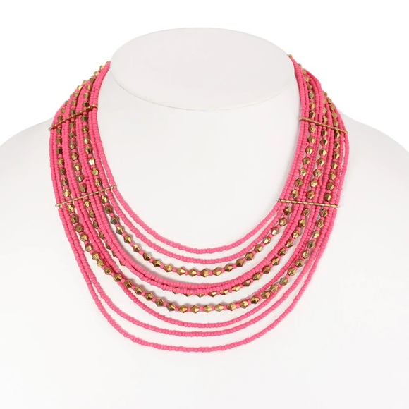Glass Beaded Necklace
